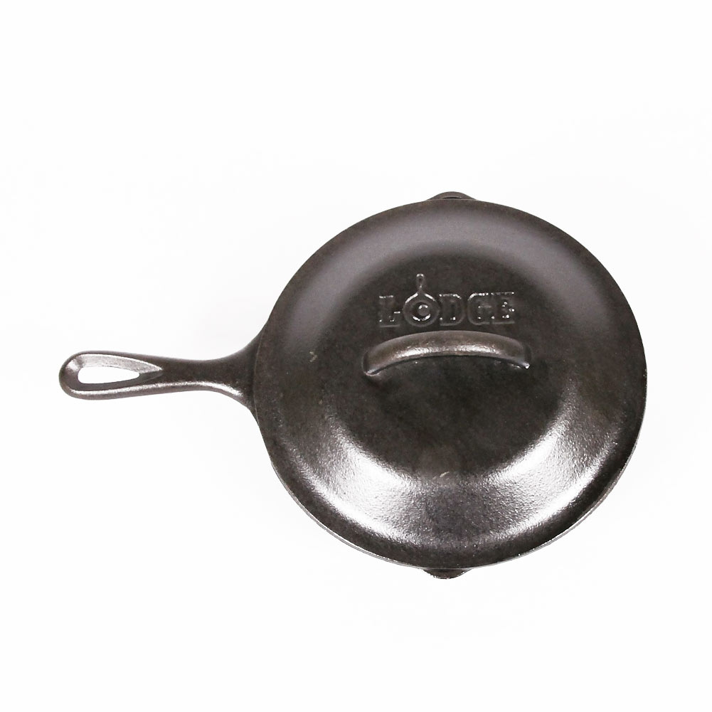 8 INCH CAST IRON SKILLET / ロッジ 8インチ キャストアイアン スキレット & カバー